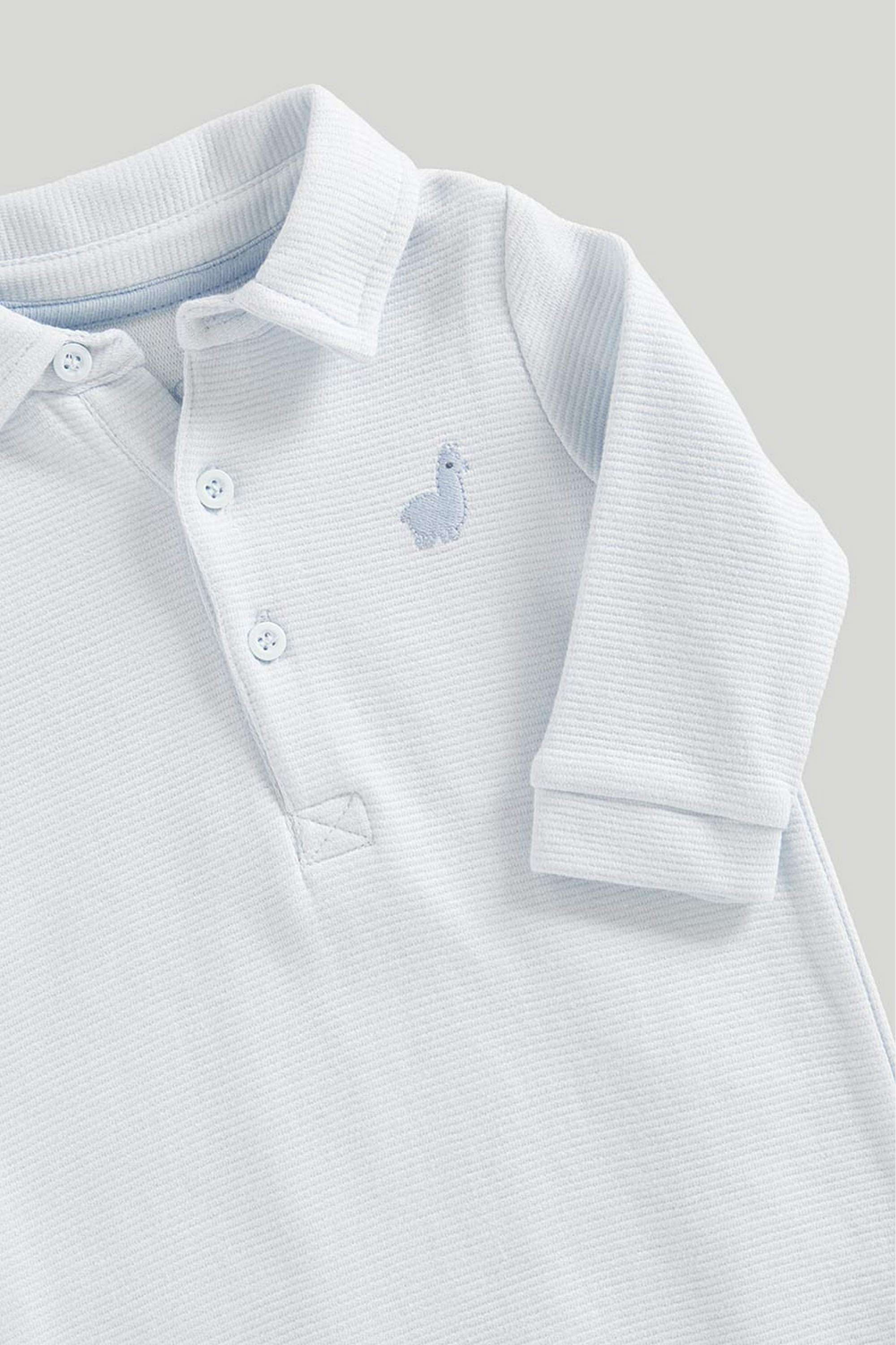 Printed-Cotton-Full-Length-Infant-Boys-All-In-One -Bodysuit-and-Bib-3-Piece-Outfit-Set