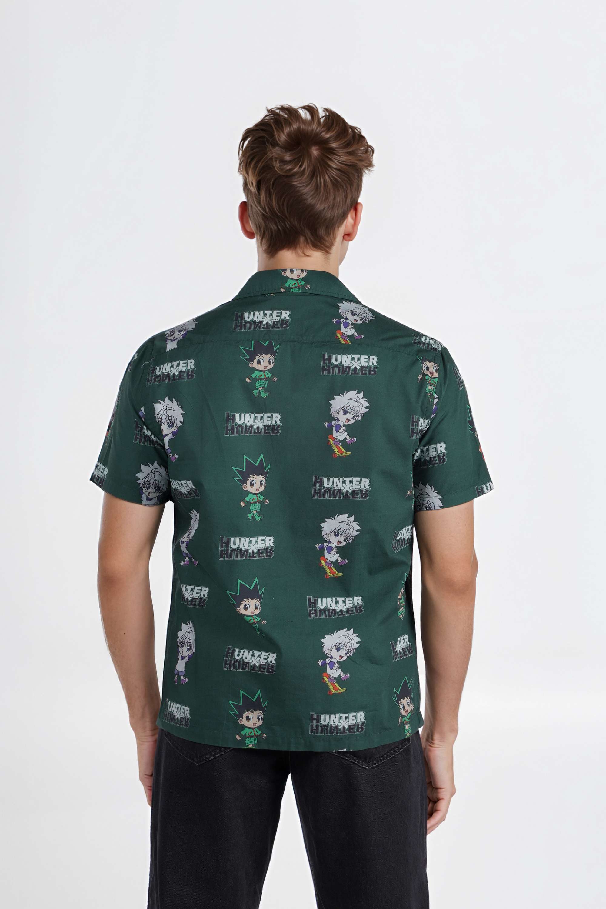 Hunter-X-Hunter-Character-Print-Cotton-Regular-Fit-Men-s-Casual-Wear-Shirt