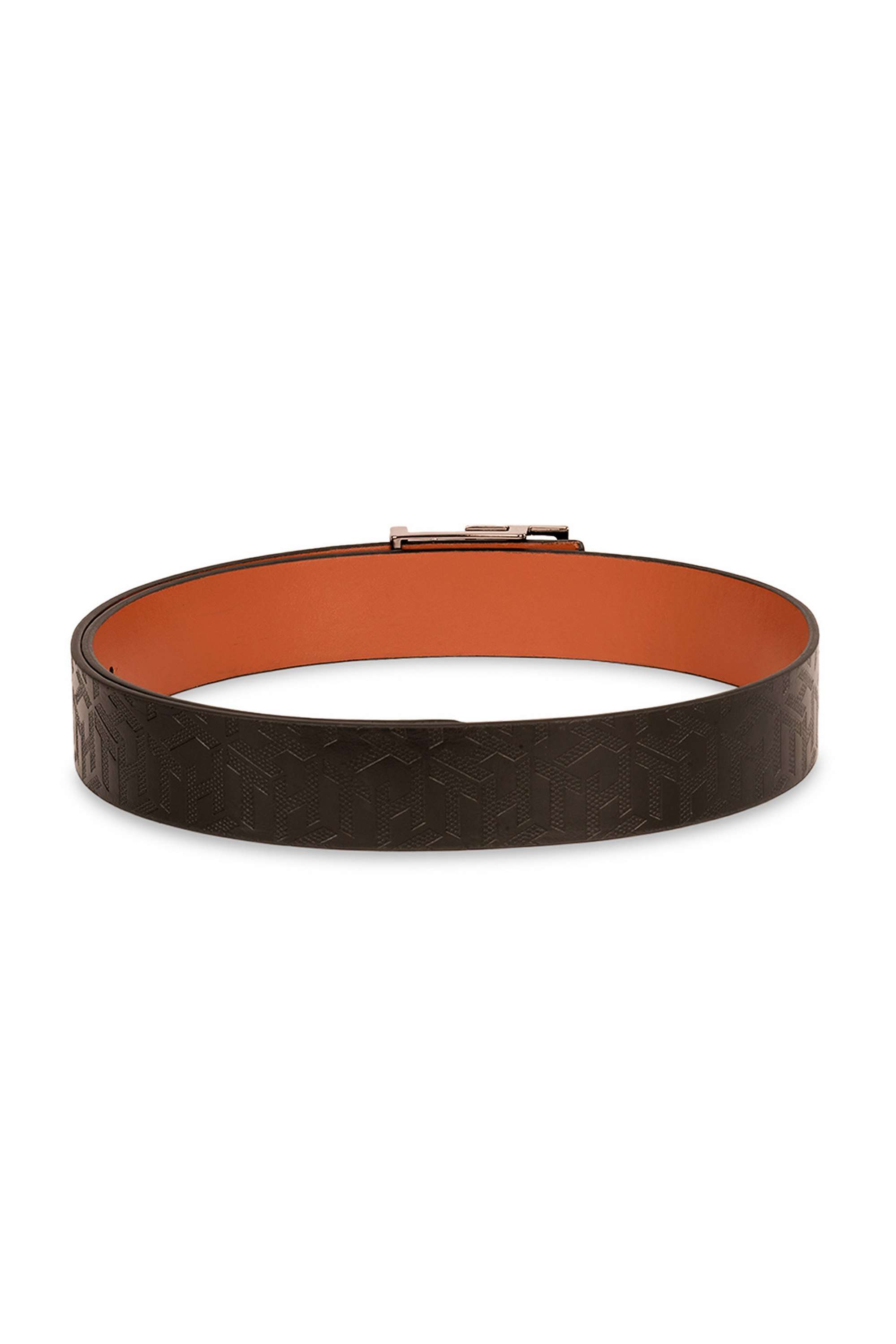 Textured-Leather-Casual-Mens-Reversible-Belt