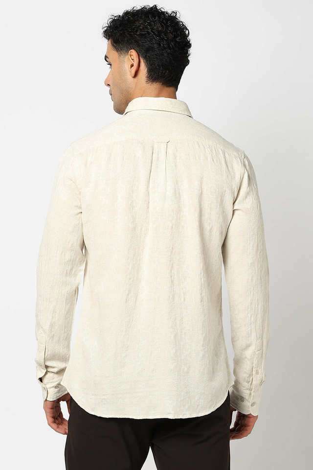 Printed-Blended-Fabric-Slim-Fit-Men-s-Casual-Wear-Shirt