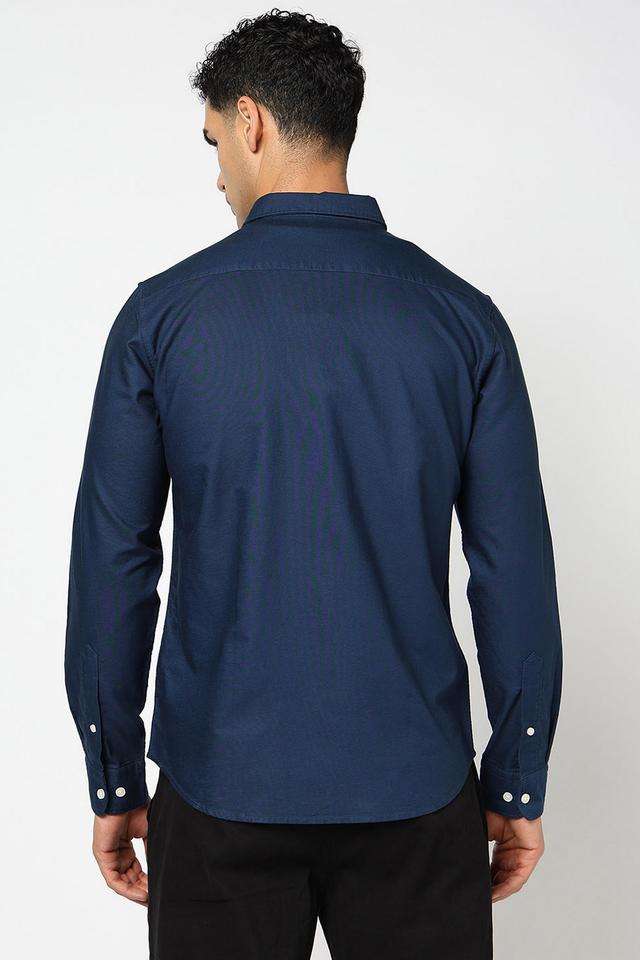 Solid-Cotton-Slim-Fit-Men-s-Casual-Wear-Shirt