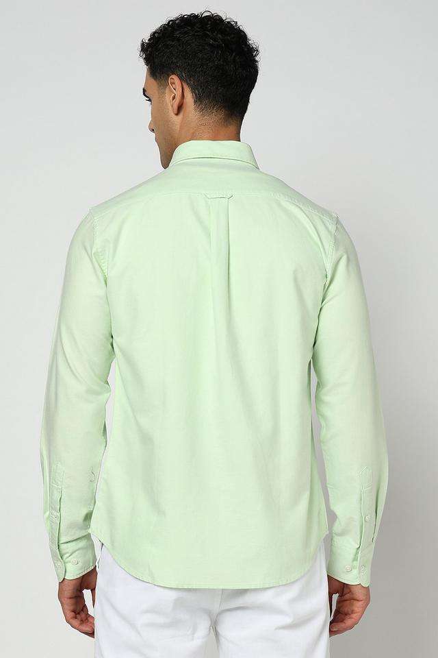 Solid-Cotton-Slim-Fit-Men-s-Casual-Wear-Shirt