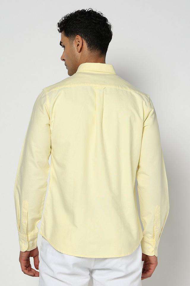 Solid-Cotton-Slim-Fit-Men-s-Casual-Wear-Shirt