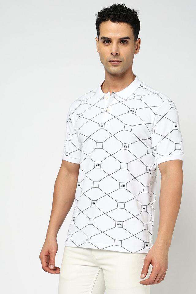 Printed-Cotton-Blend-Polo-Men-s-T-Shirt