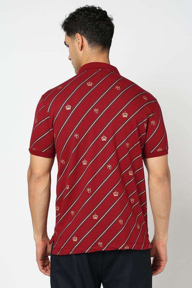 Printed-Cotton-Blend-Polo-Men-s-T-Shirt