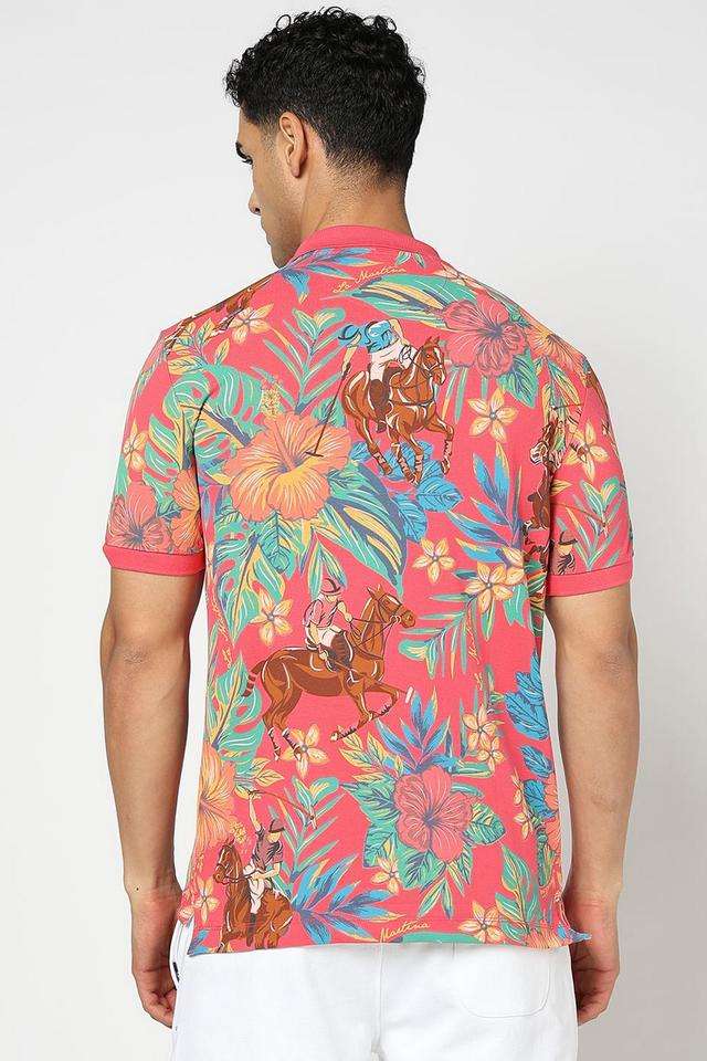 Printed-Cotton-Blend-Polo-Men-s-T-Shirt