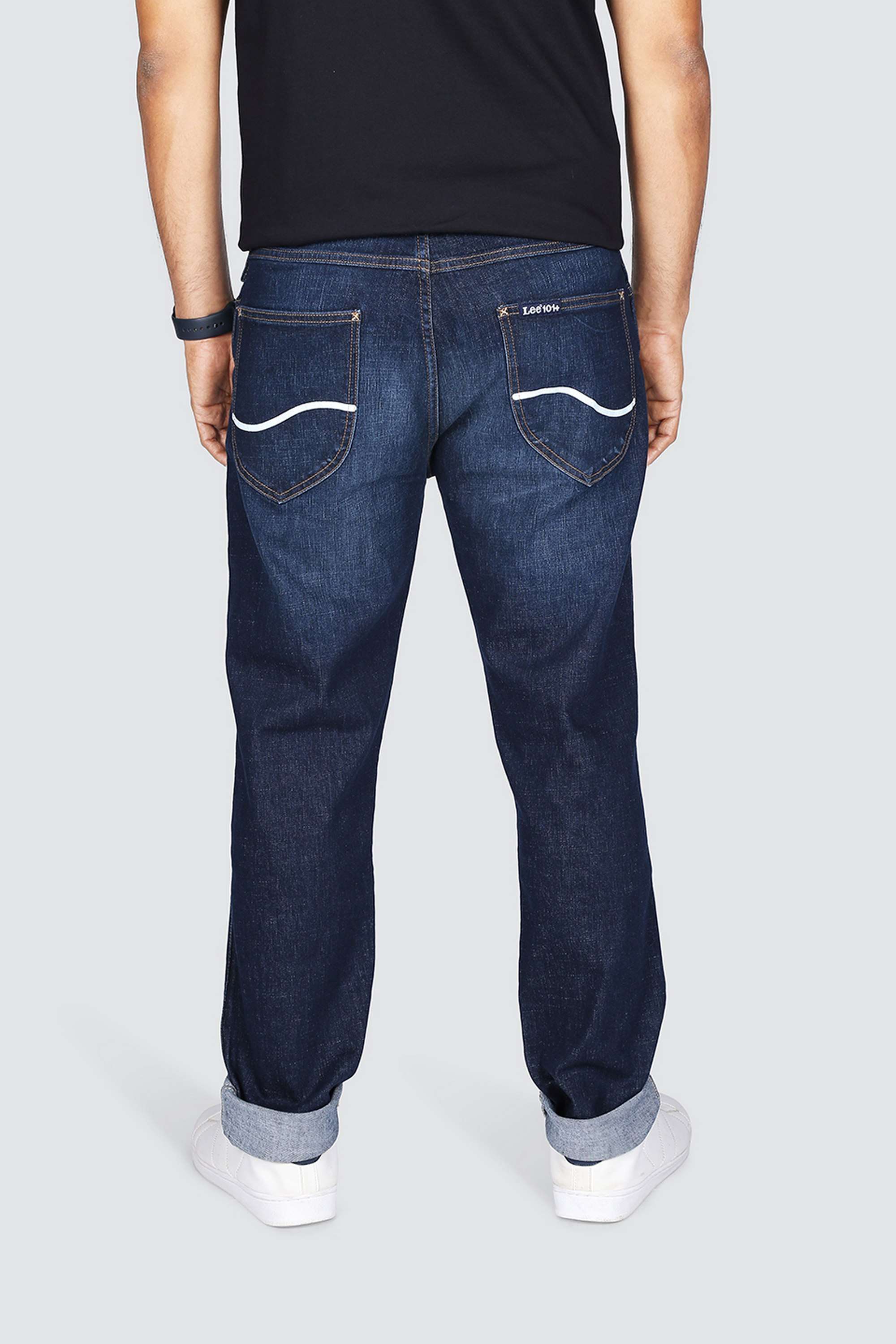 Light-Wash-Casual-Wear-Slim-Fit-Men-s-Jeans