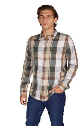 Solid-Cotton-Regular-Fit-Men-s-Casual-Shirt