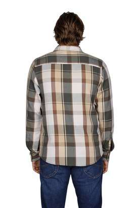 Solid-Cotton-Regular-Fit-Men-s-Casual-Shirt