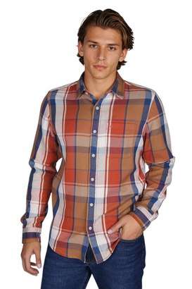 Solid-Cotton-Regular-Fit-Men-s-Casual-Shirt