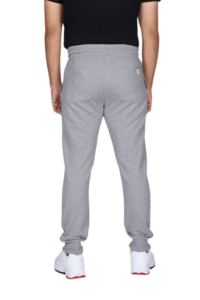 Solid-Cotton-Tapered-Fit-Men-s-Track-Pants