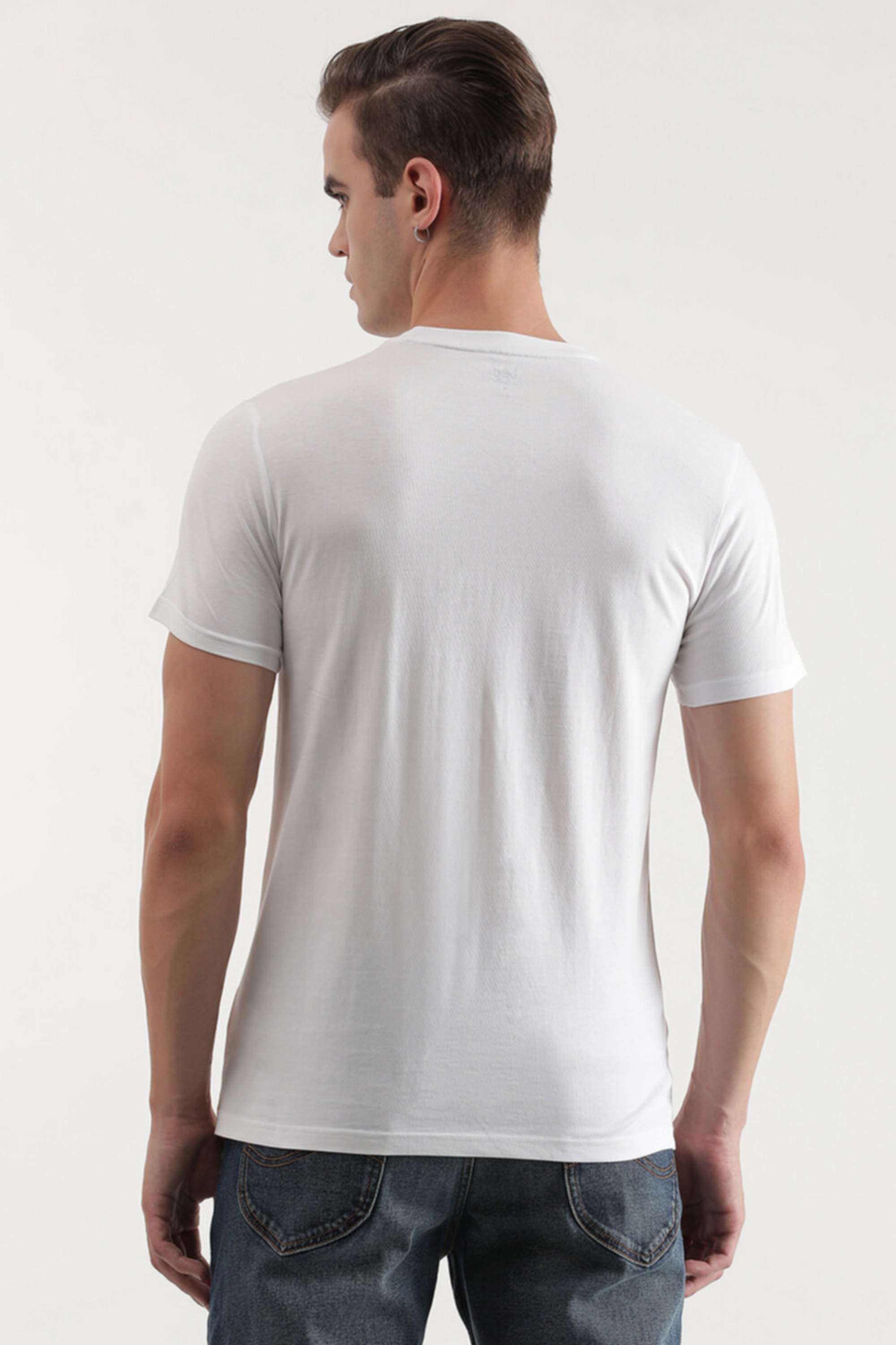 Solid-Cotton-Slim-Fit-Men-s-T-Shirt