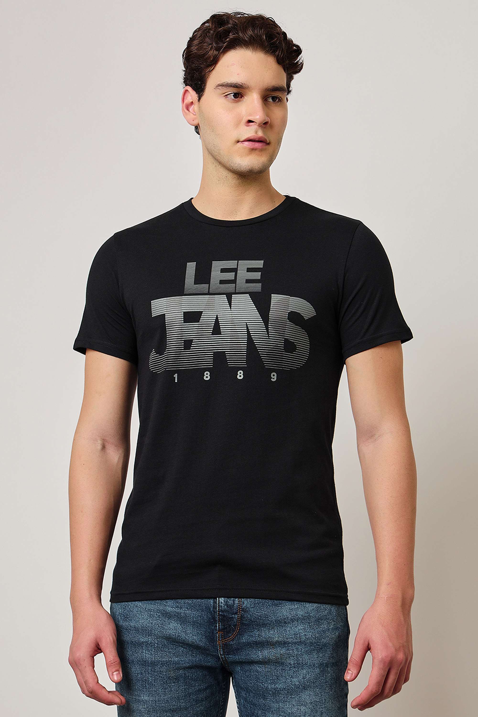 Solid-Cotton-Slim-Fit-Men-s-T-Shirt