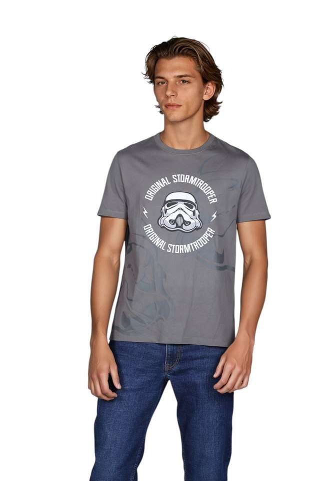 Solid-Cotton-Round-Neck-Men-s-T-Shirt