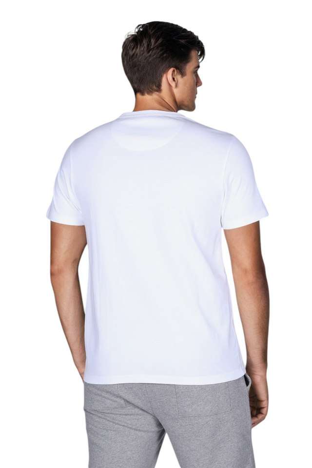 Solid-Cotton-Round-Neck-Men-s-T-Shirt
