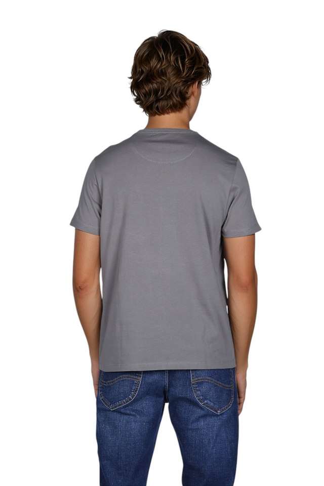 Solid-Cotton-Round-Neck-Men-s-T-Shirt
