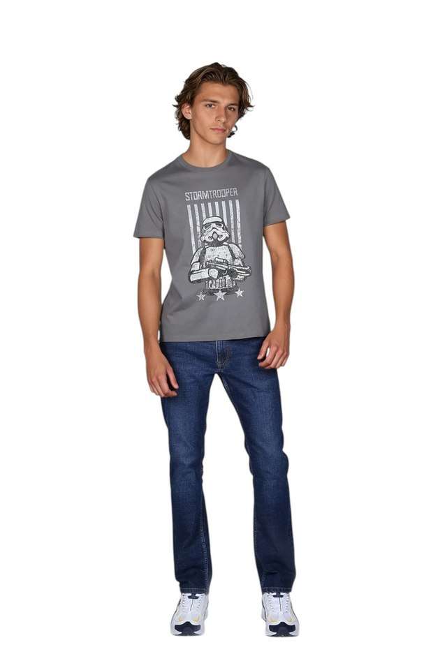 Solid-Cotton-Round-Neck-Men-s-T-Shirt