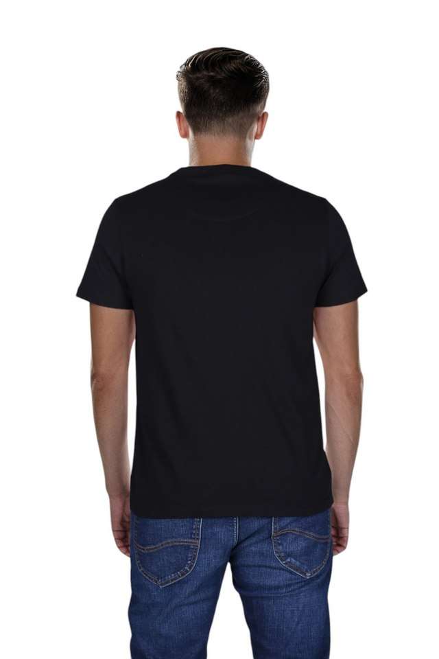 Solid-Cotton-Round-Neck-Men-s-T-Shirt