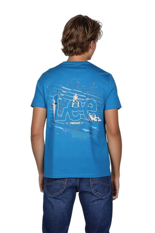 Solid-Cotton-Round-Neck-Men-s-T-Shirt