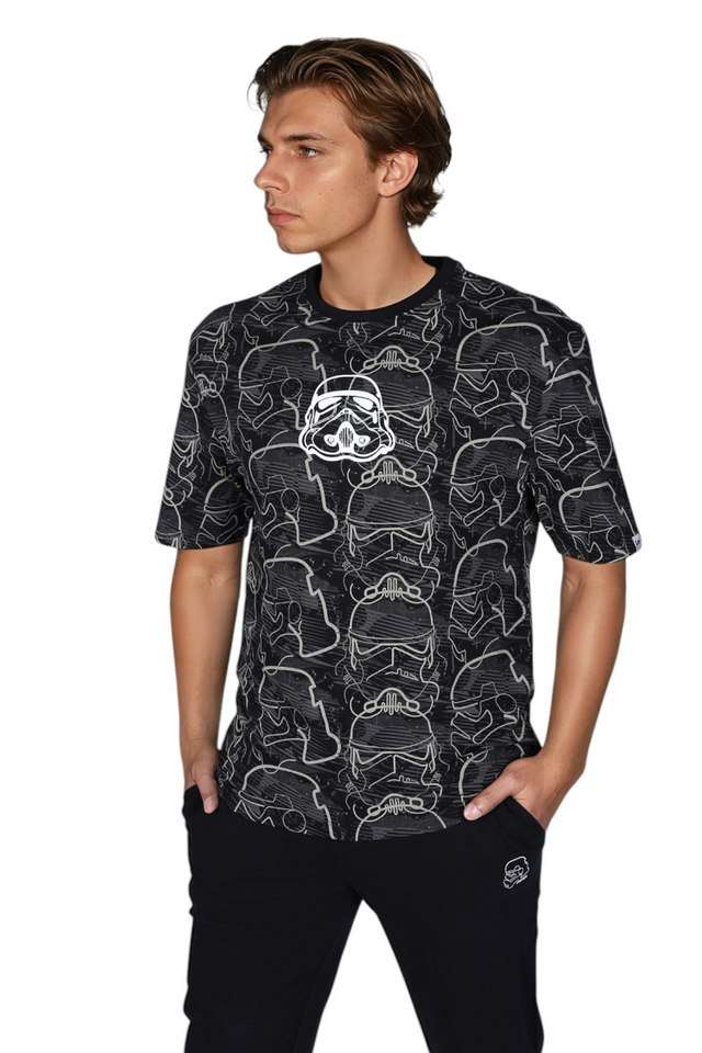 Solid-Cotton-Round-Neck-Men-s-T-Shirt