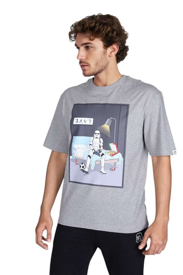 Solid-Cotton-Round-Neck-Men-s-T-Shirt