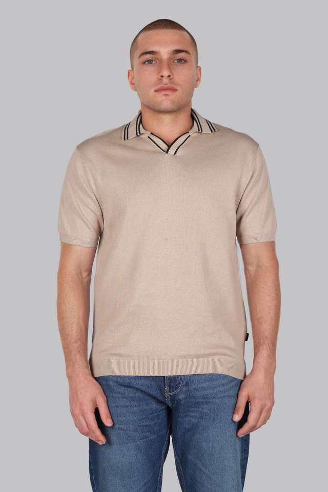 Solid-Cotton-Polo-Men-s-T-Shirt
