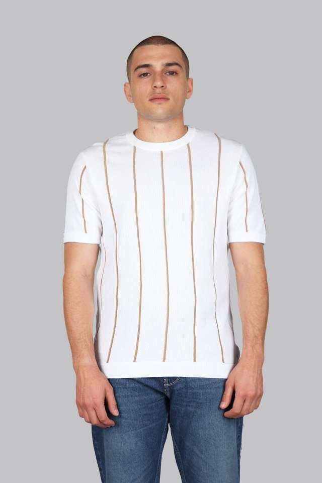 Stripes-Cotton-Regular-Fit-Men-T-Shirt
