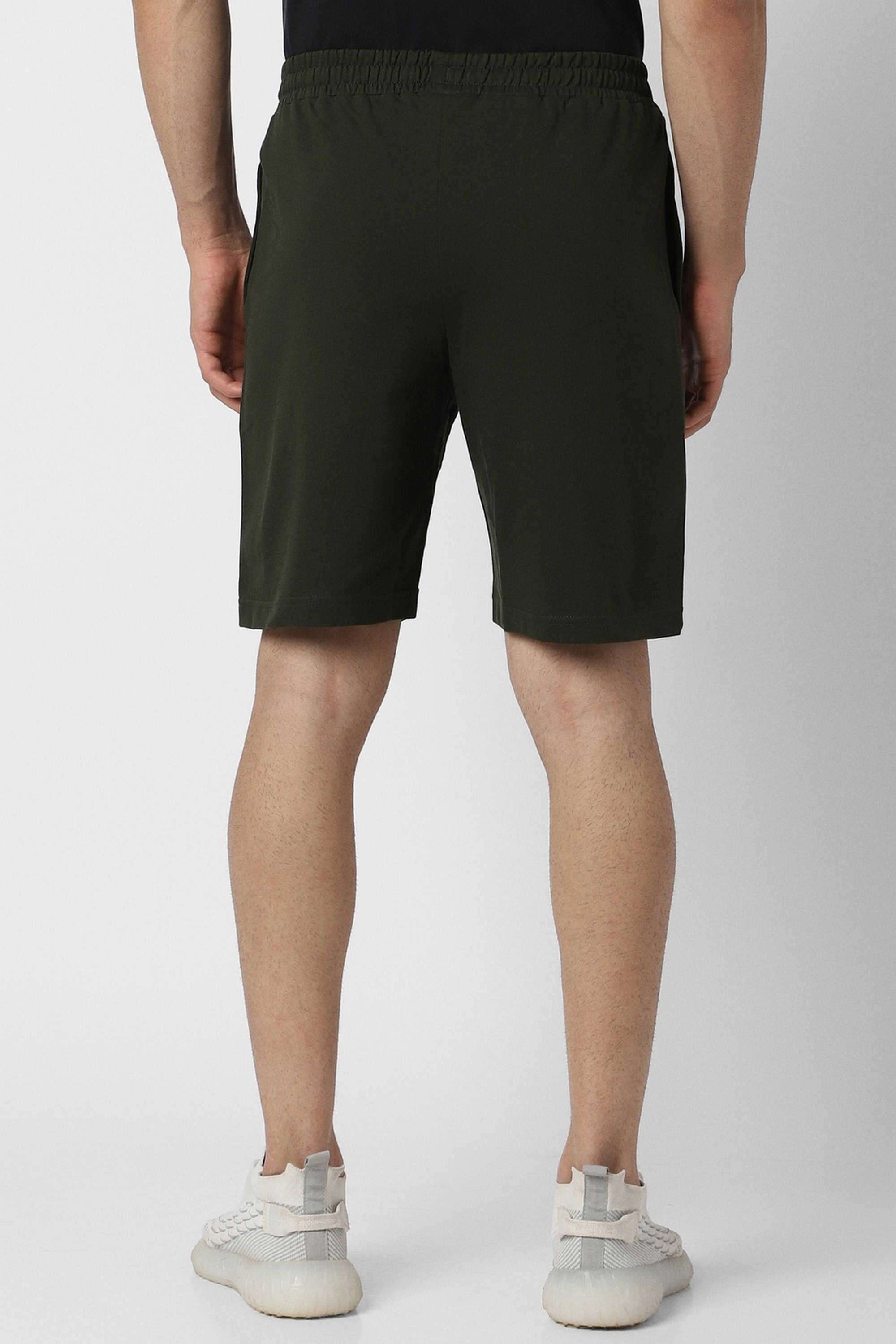 Solid-Blended-Fabric-Round-Neck-Men-s-T-Shirt