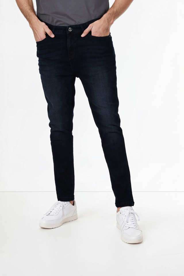 Light-Wash-Cotton-Skinny-Fit-Men-s-Jeans