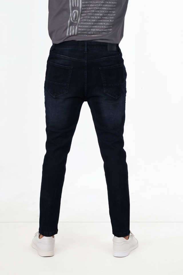 Light-Wash-Cotton-Skinny-Fit-Men-s-Jeans