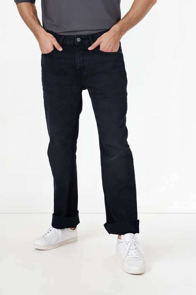 Light-Wash-Cotton-Bootcut-Fit-Men-s-Jeans