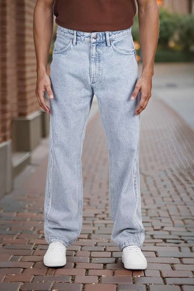 Light-Wash-Cotton-Relaxed-Fit-Men-s-Jeans