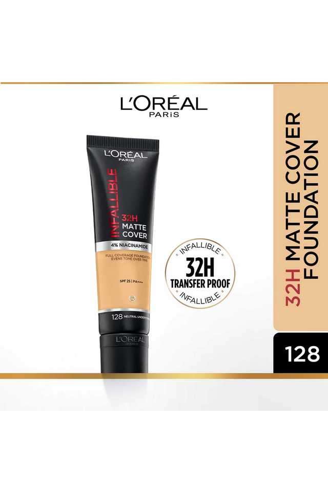 Infallible-32H-Matte-Cover-Liquid-Foundation---128-Neutral-Undertone -30-ml