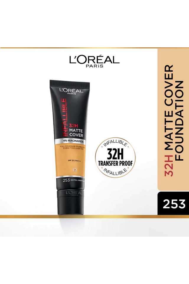 Infallible-32H-Matte-Cover-Liquid-Foundation---253-Neutral-Undertone -30-ml
