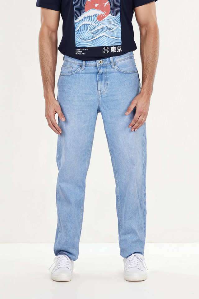 Light-Wash-Cotton-Relaxed-Fit-Men-s-Jeans