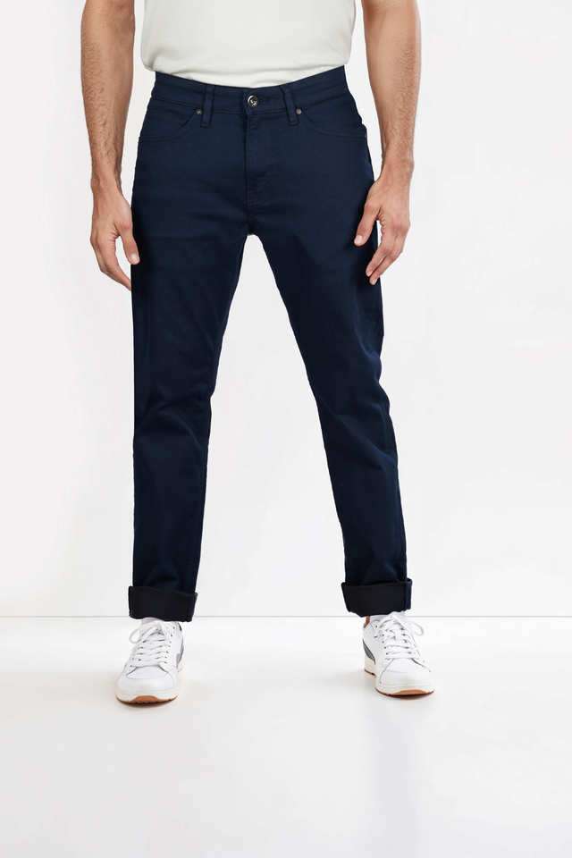 Light-Wash-Cotton-Blend-Slim-Fit-Men-s-Jeans