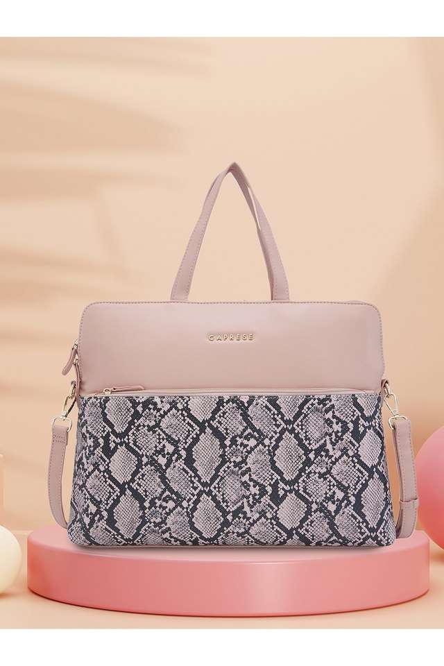 Faux-Leather-Zipper-Closure-Women-s-Casual-Wear-Laptop-Bag