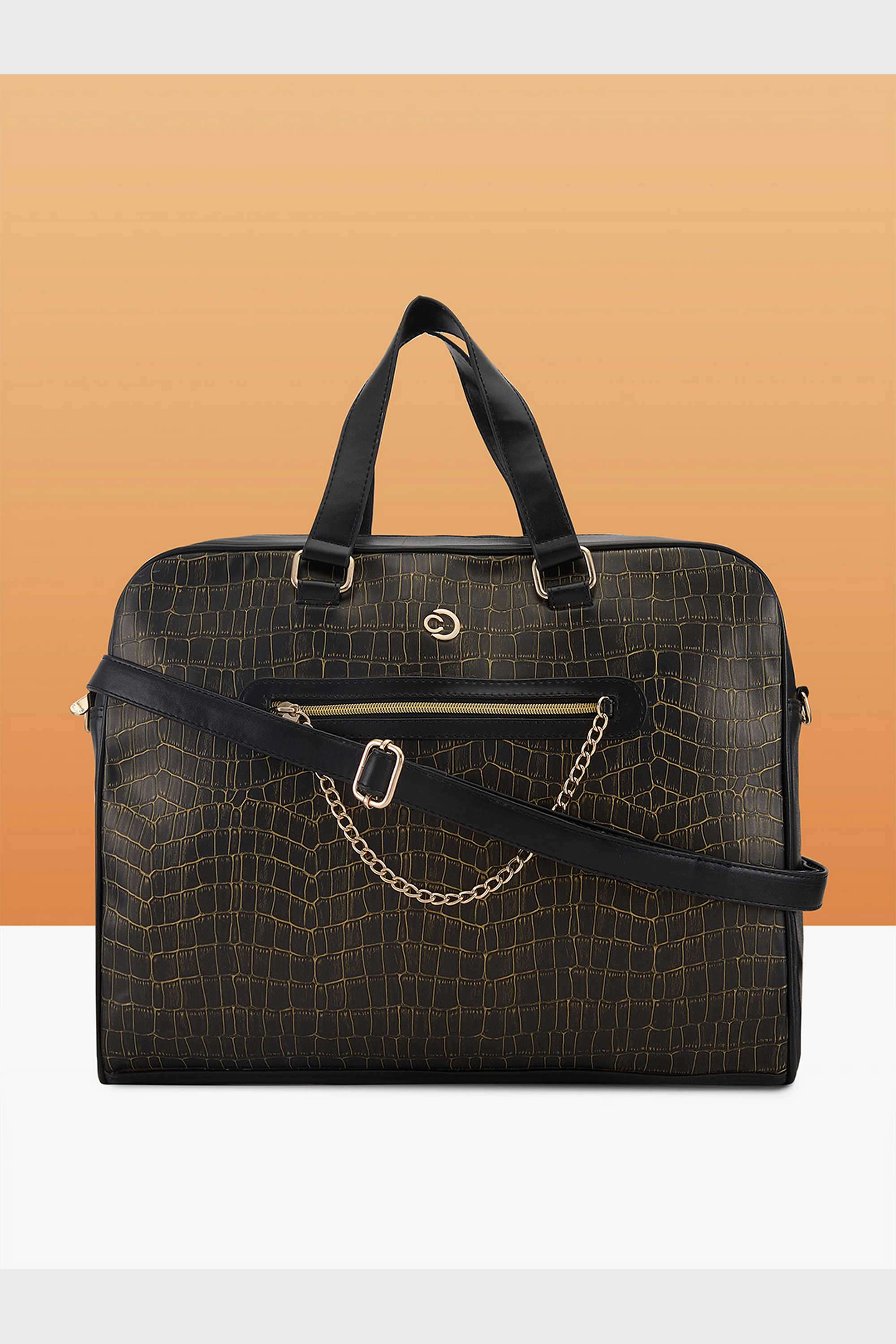 Mist-Collection-Zipper-Closure-PVC-Women-Casual-Wear-Laptop-Bag