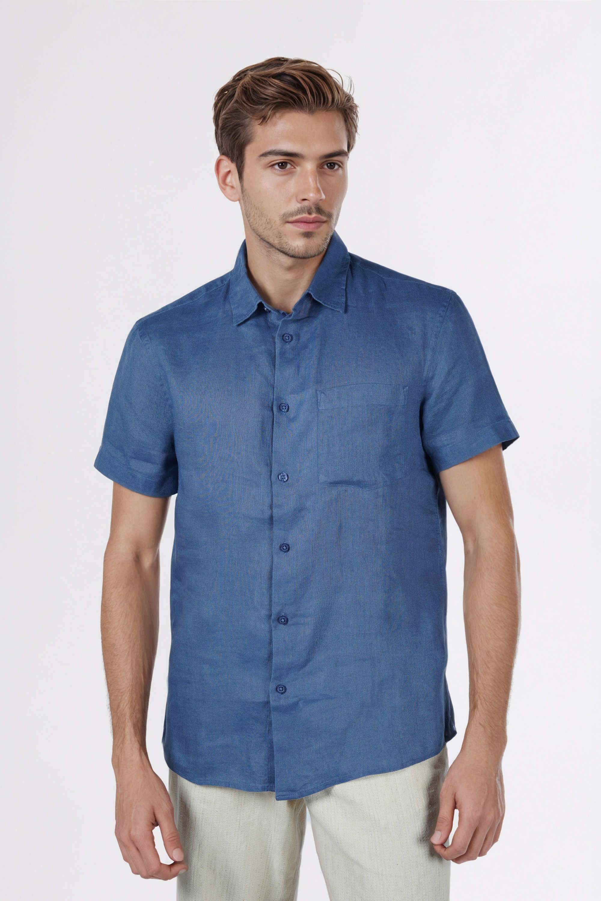 Light-Wash-Linen-Regular-Fit-Men-s-Jeans