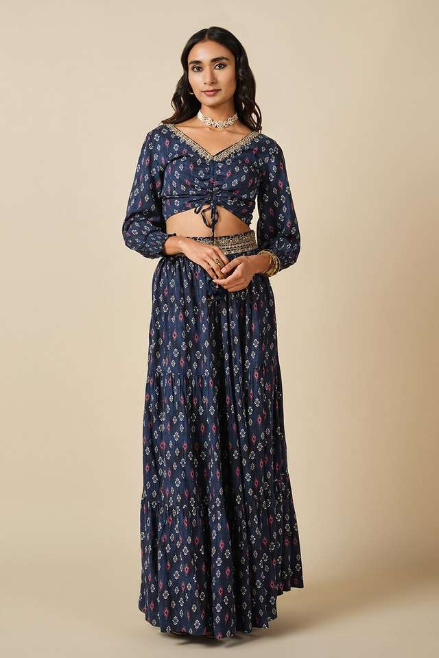 Printed-Full-Length-Viscose-Woven-Women-s-Co-Ord-Set