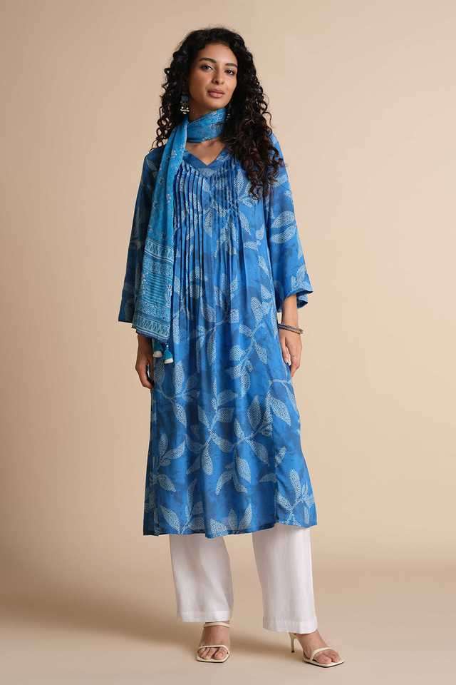 Printed-Modal-Relaxed-Fit-Women-s-Kurta