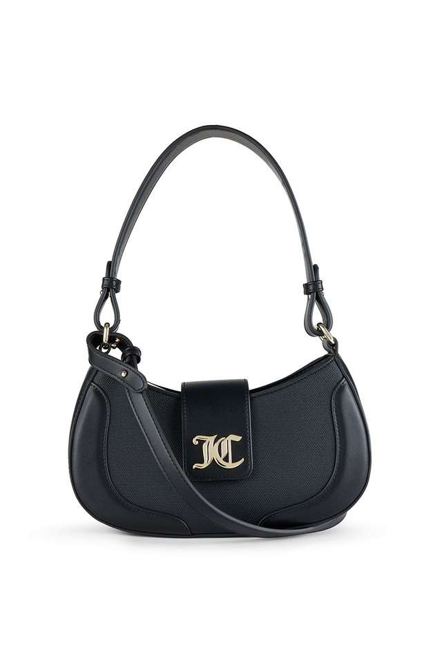 Textured-PU-Zipper-Closure-Women-s-Baguette-Bag