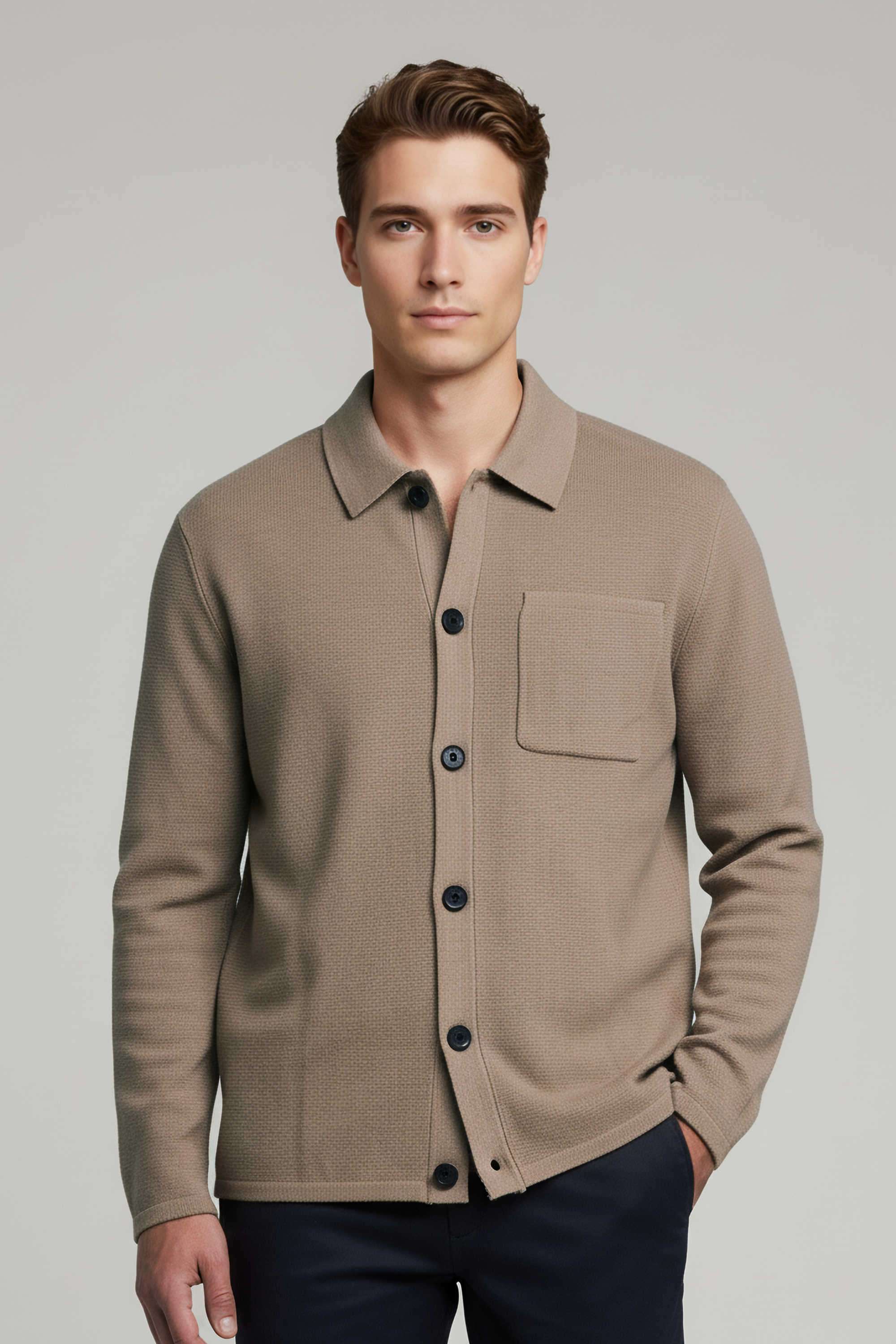 Solid-Cotton-Round-Neck-Men-s-Sweatshirt