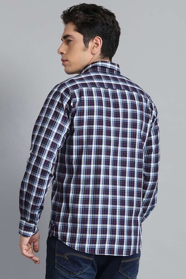 Checks-Cotton-Regular-Fit-Men-s-Casual-Wear-Shirt