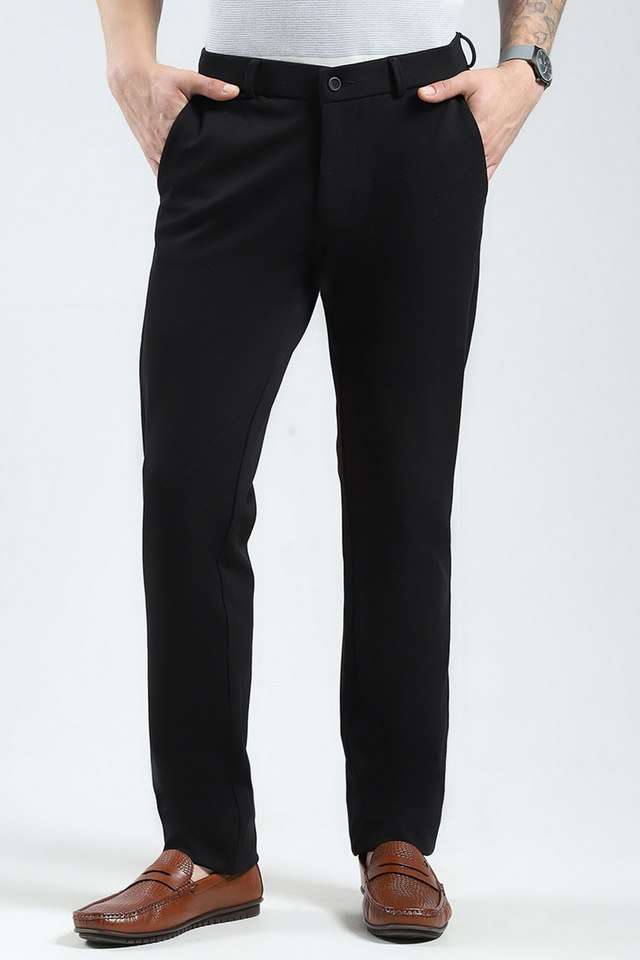 Solid-Cotton-Slim-Fit-Men-s-Casual-Wear-Trousers