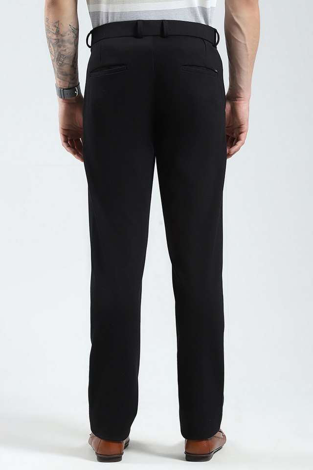 Solid-Cotton-Slim-Fit-Men-s-Casual-Wear-Trousers