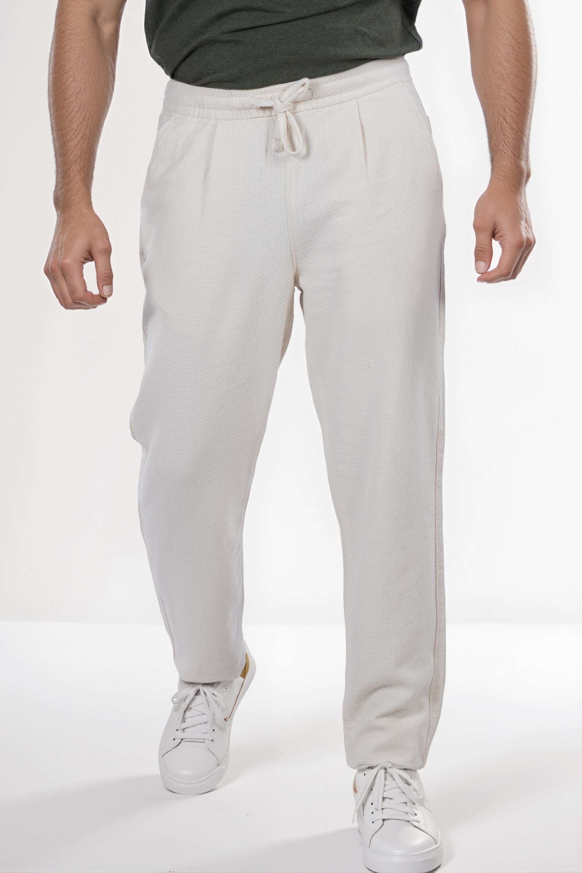 Solid-Cotton-Straight-Fit-Men-s-Casual-Trousers