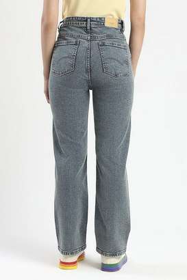Solid-Cotton-Relaxed-Fit-Women-s-Jeans