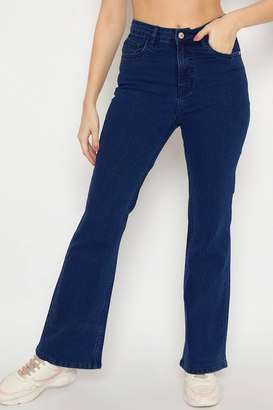 Solid-Cotton-Relaxed-Fit-Women-s-Jeans