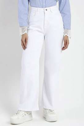 Solid-Cotton-Relaxed-Fit-Women-s-Jeans